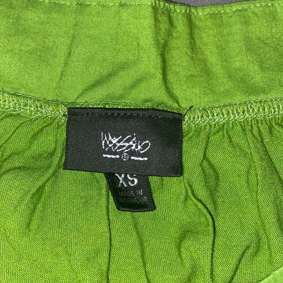 Mossimo XS Shift Tank Midi Dress Pockets Mossy Grass Spring Summer Avocado Green - Picture 9 of 15